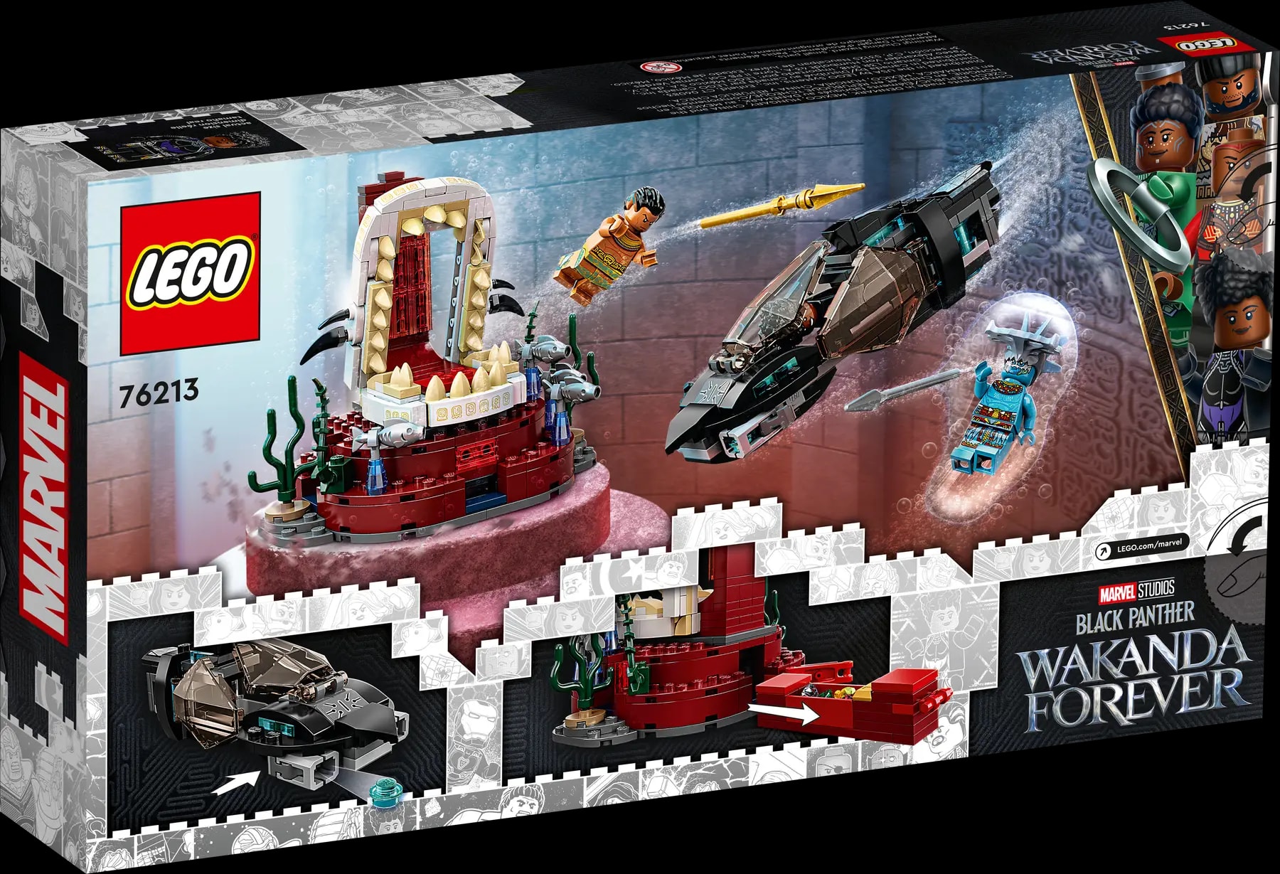 LEGO® Marvel 76213 Trůnní sál krále Namora