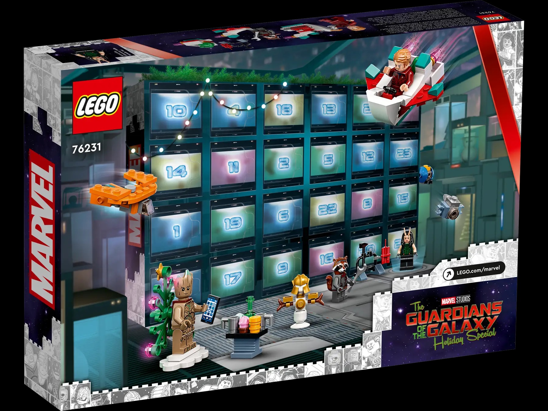 LEGO® Marvel 76231 Strážci galaxie Adventní kalendář