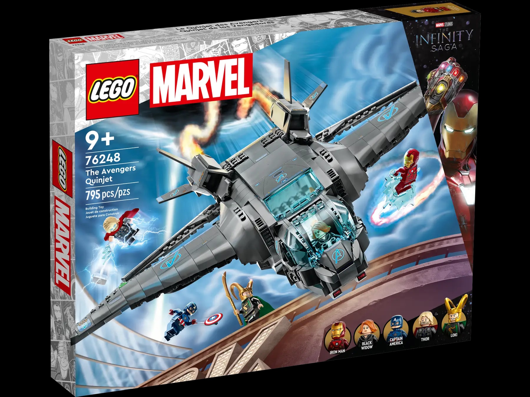 LEGO® Marvel 76248 Stíhačka Avengers Quinjet