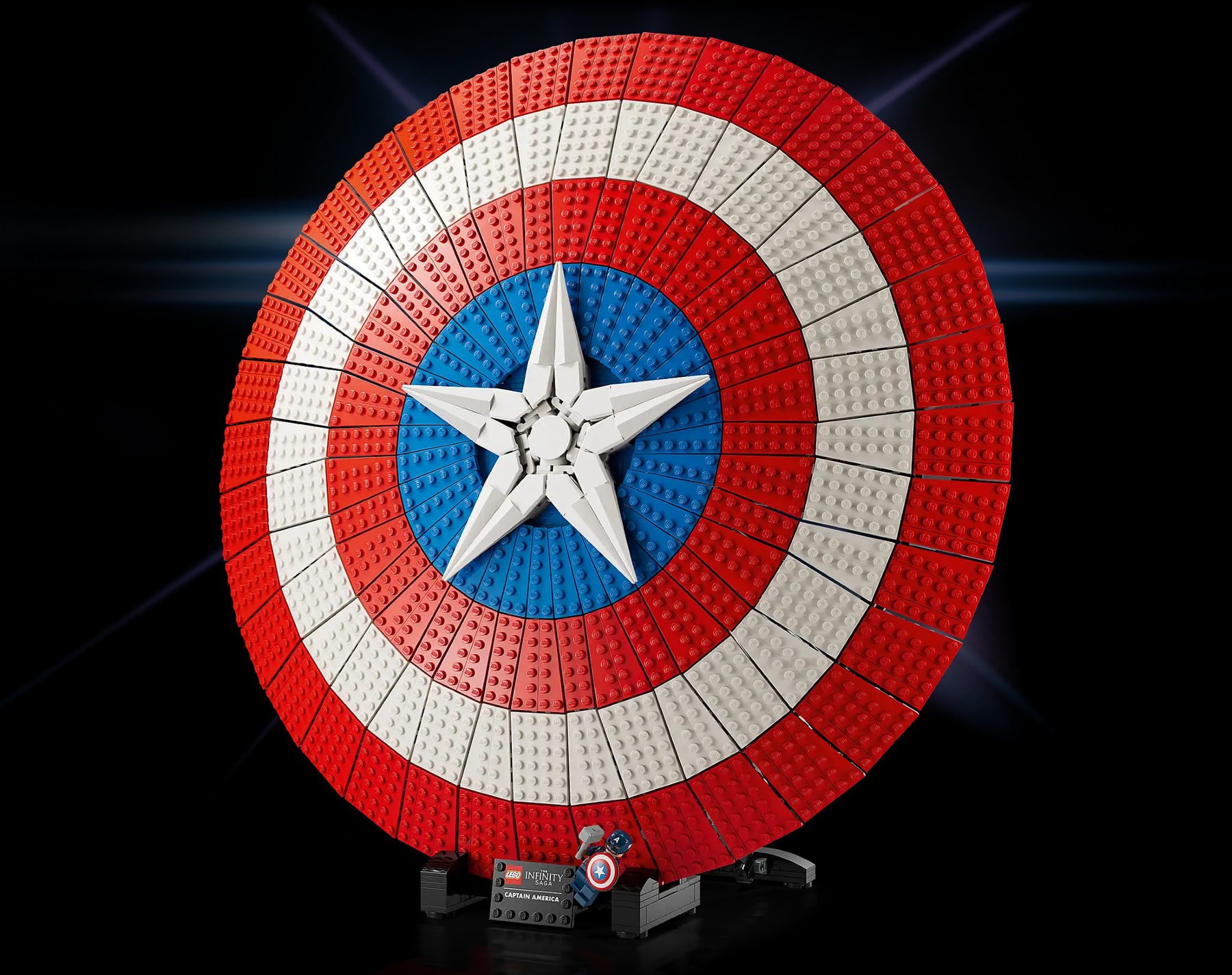 LEGO® Marvel 76262 Štít Kapitána Ameriky