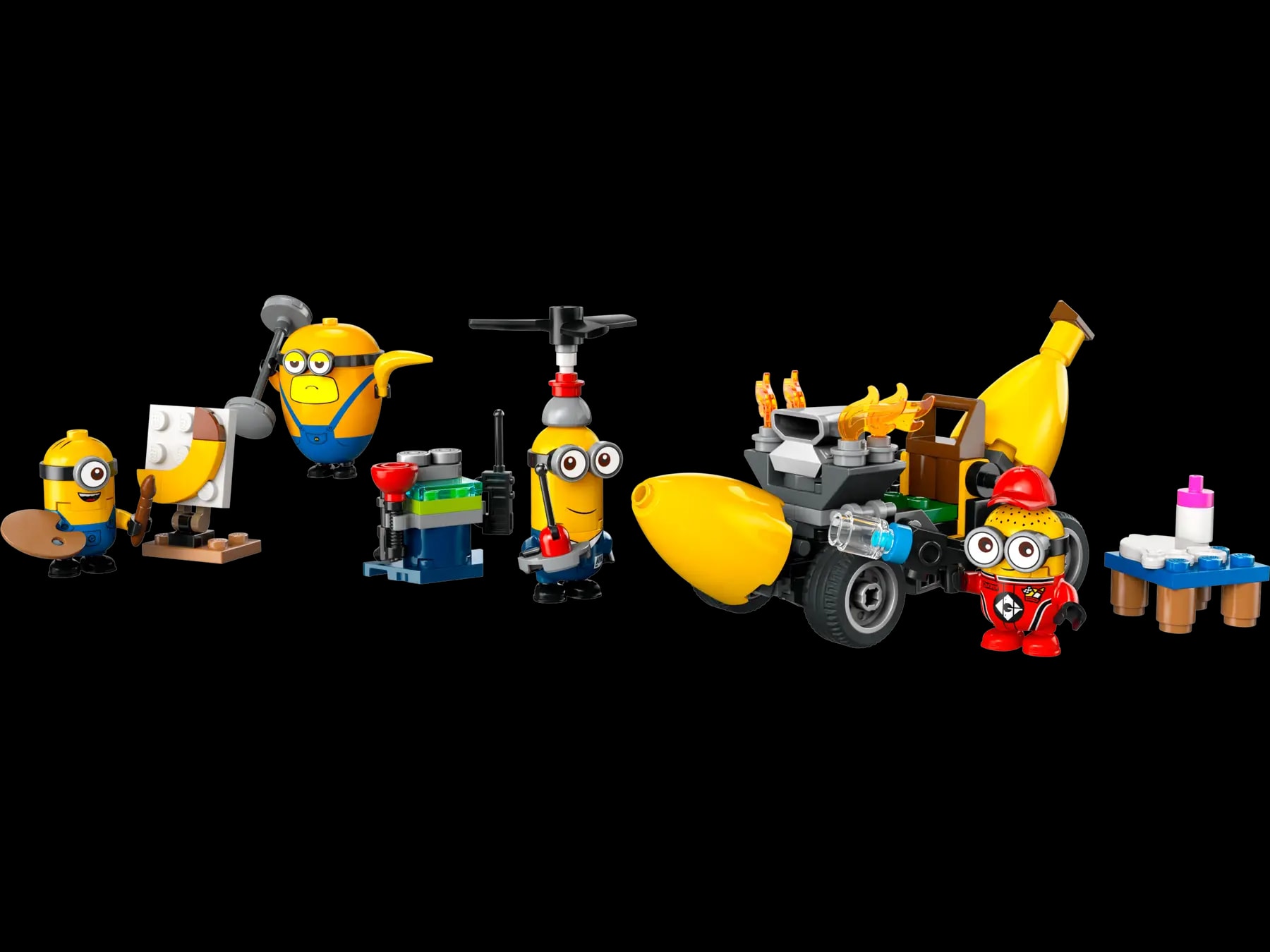 LEGO® Mimoni Já padouch 4 75580 Mimoni a banánové auto