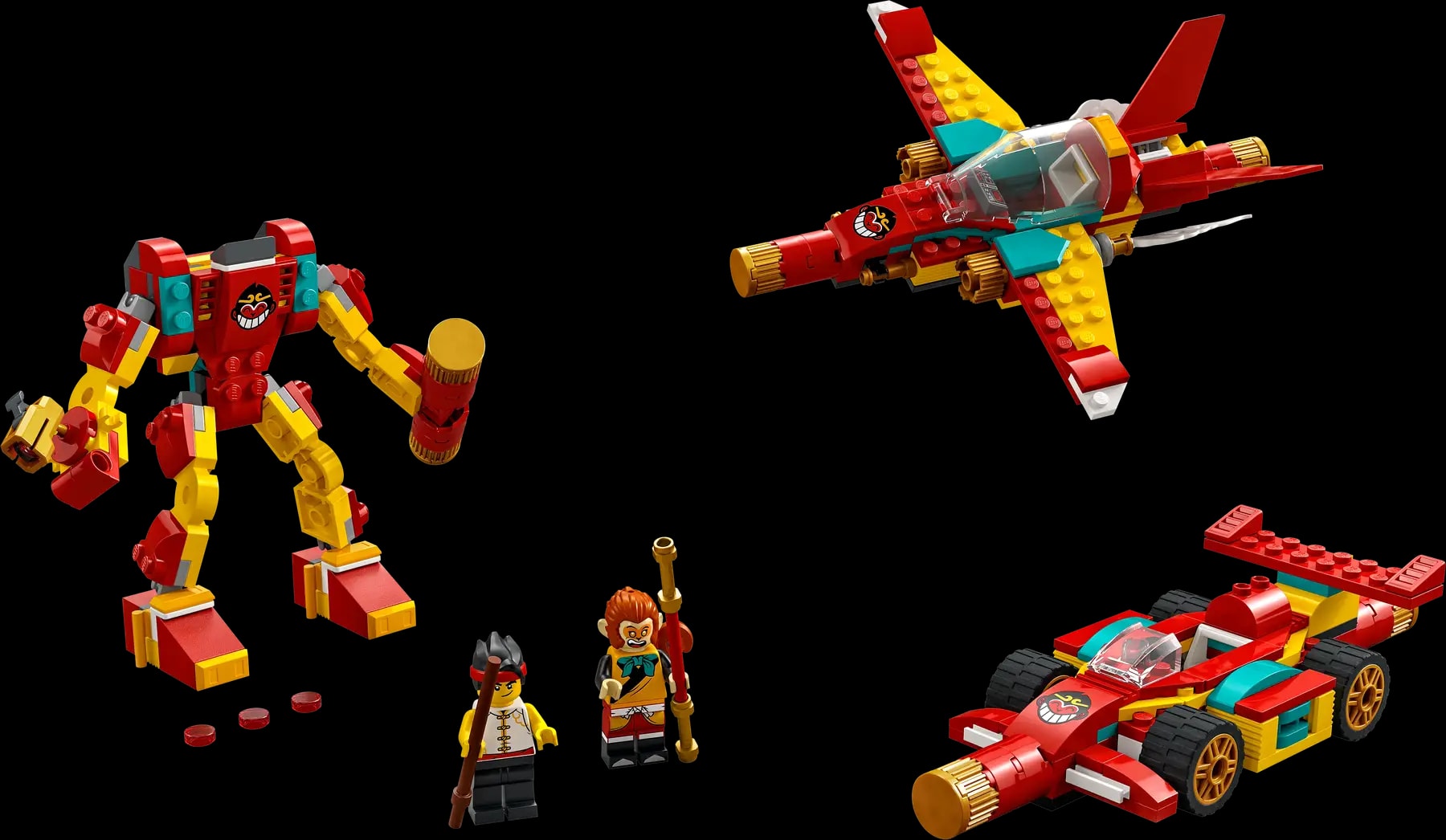 LEGO® Monkie Kid™ 80030 Monkie Kid™ a jeho výtvory