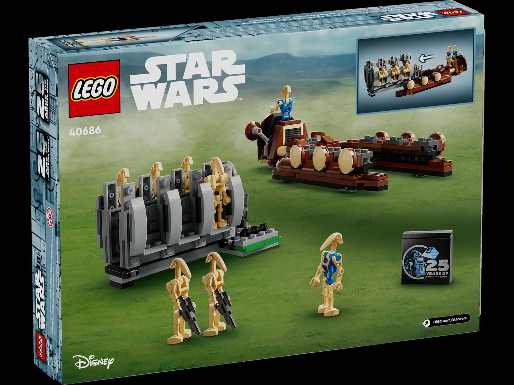 LEGO® Star Wars™ 40686 Vojenský transportér Obchodní federace