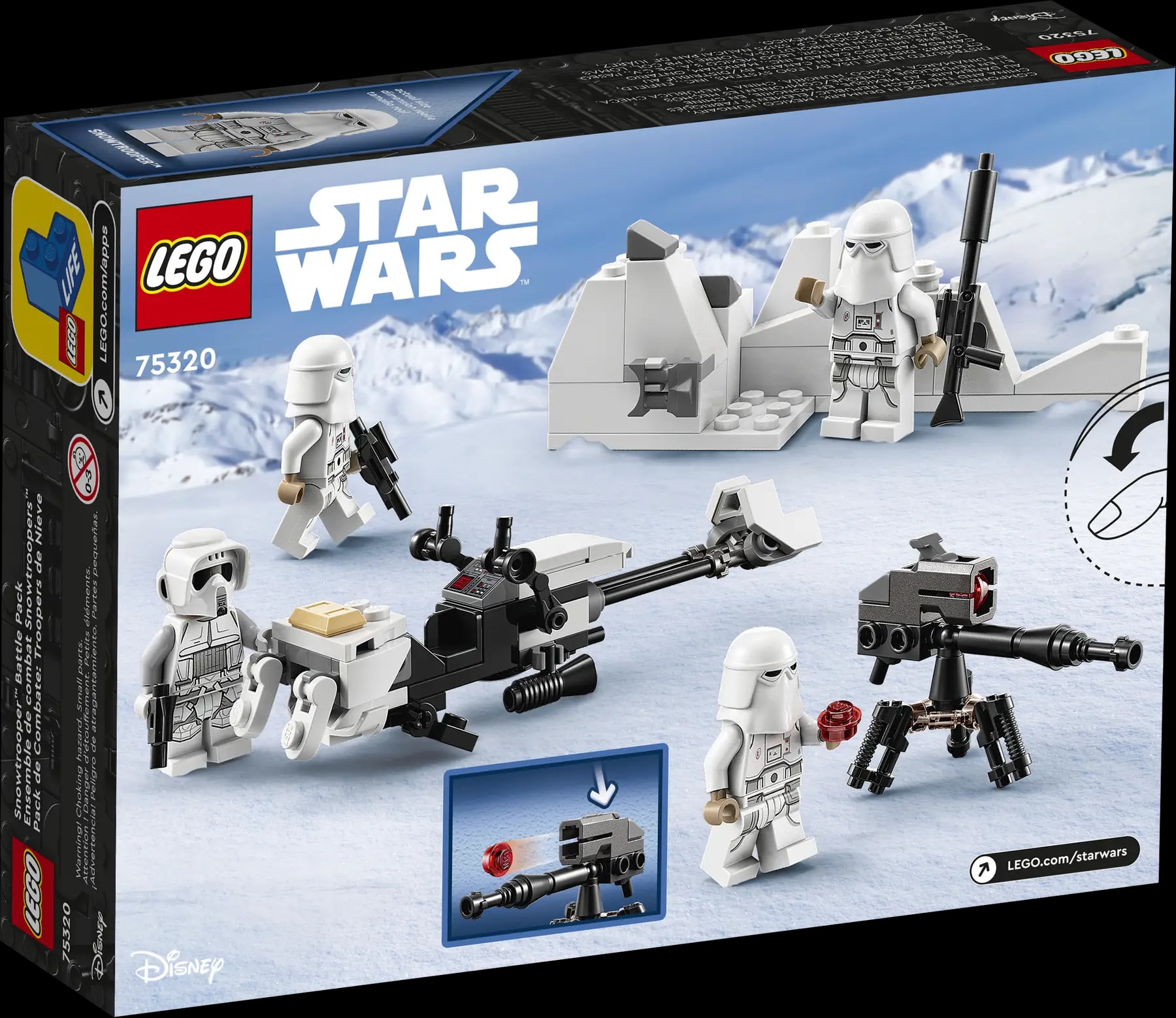 LEGO® Star Wars™ 75320 Bitevní balíček snowtrooperů