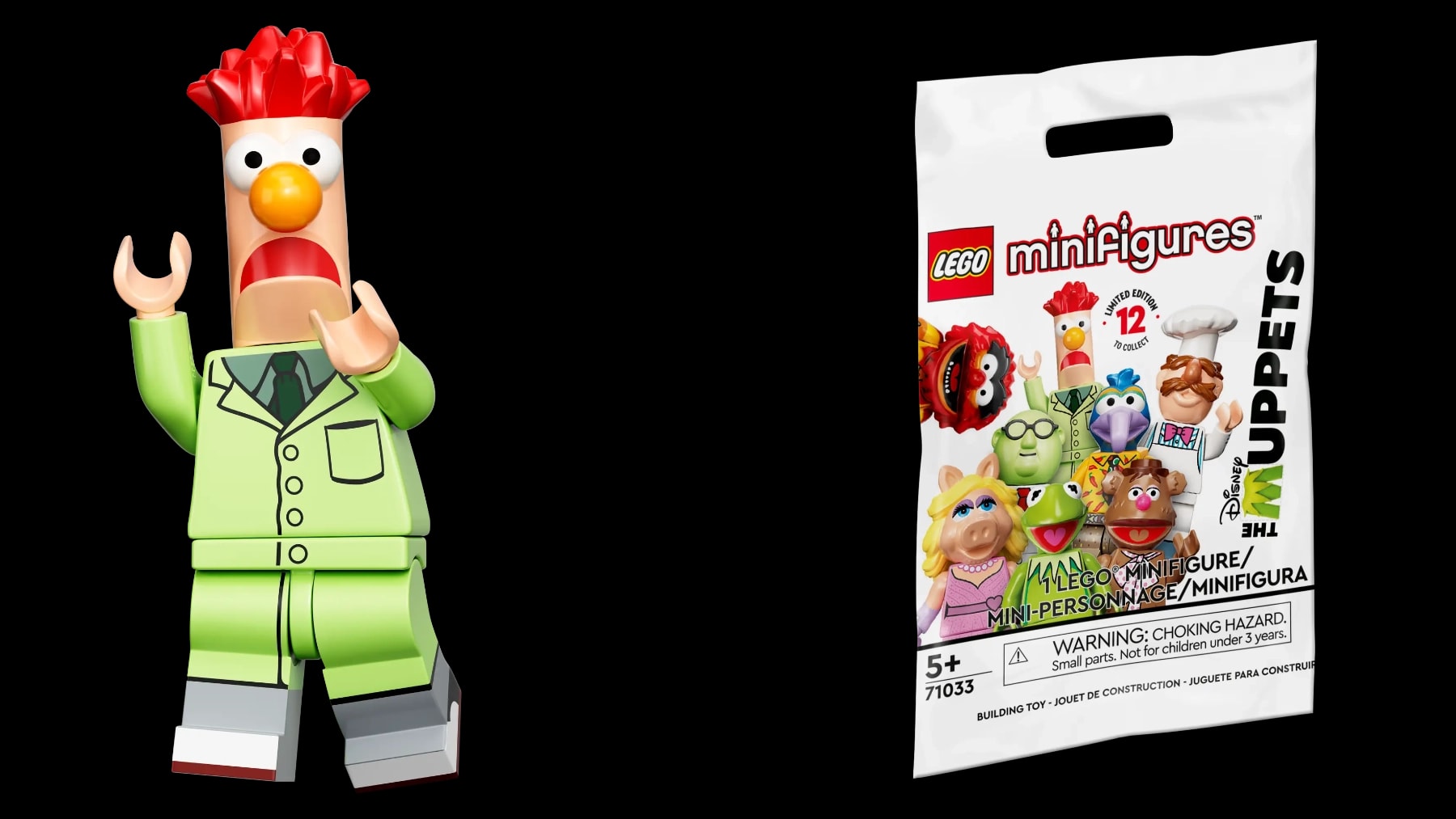 Minifigurky LEGO® 71033 Mupeti – Beaker