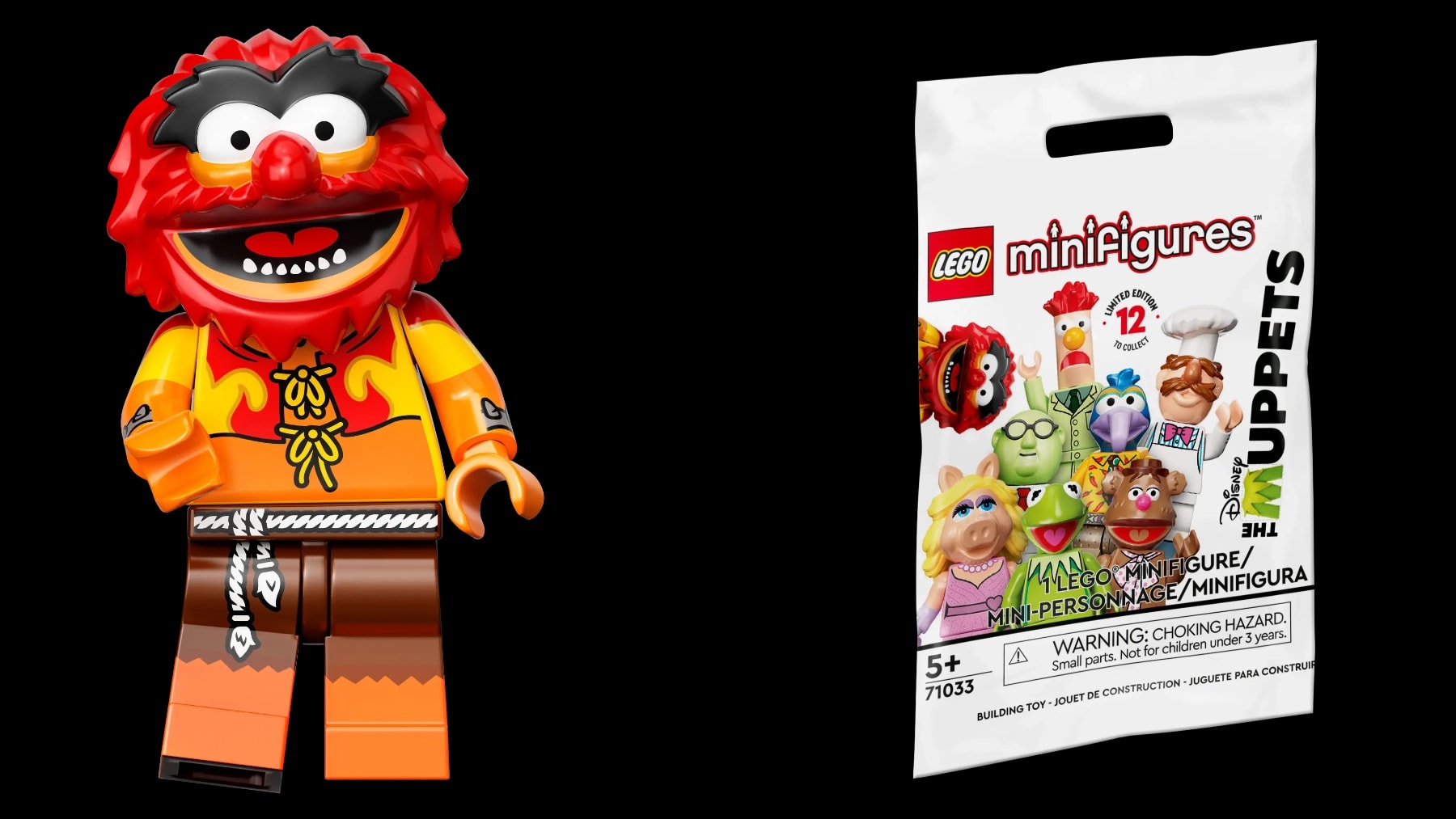 Minifigurky LEGO® 71033 Mupeti – Zvíře