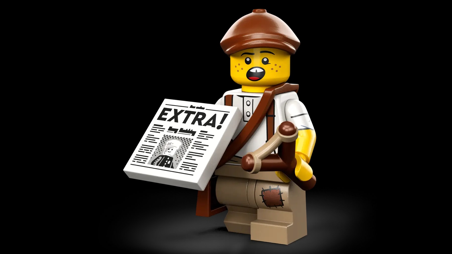 Minifigurky LEGO® 71037 24. série – Roznašeč novin