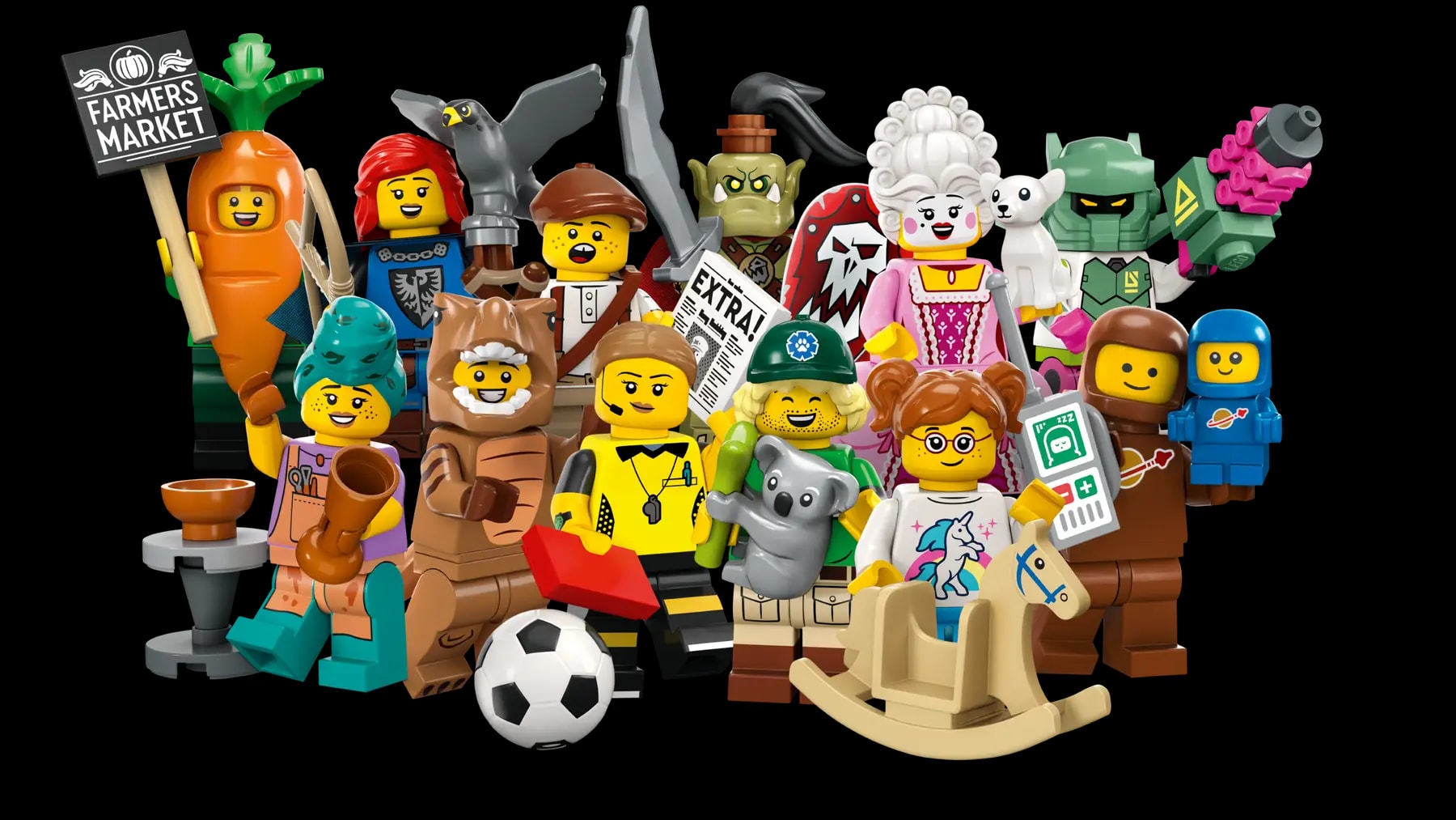 Minifigurky LEGO® 71037 24. série – vše