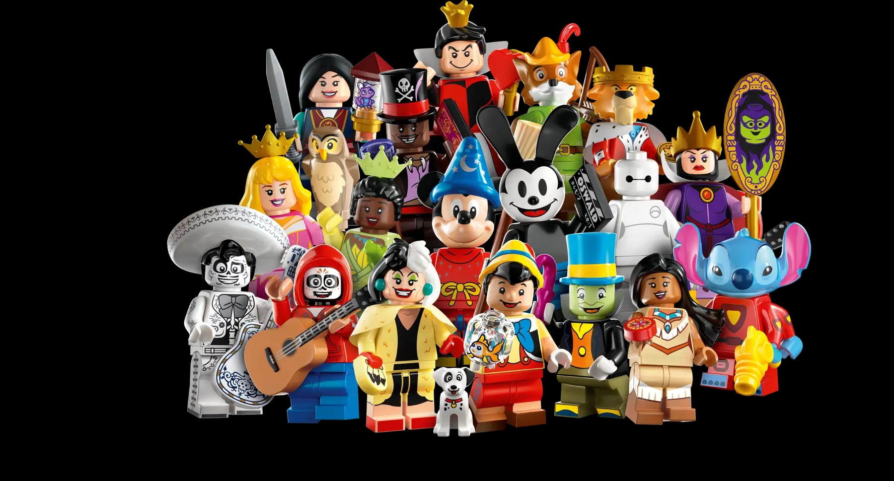 Minifigurky LEGO® 71038 Sté výročí Disney – vše