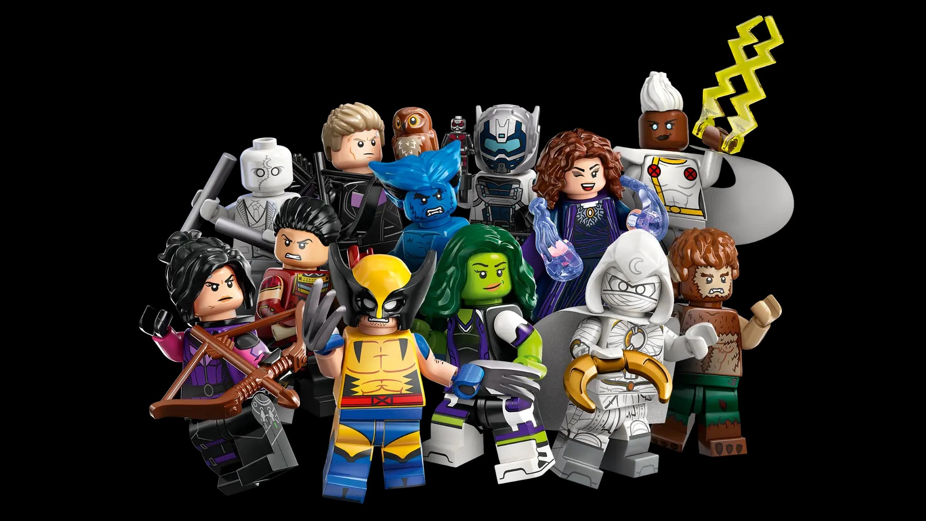 LEGO® Minifigurky 71039 Studio Marvel – 2. série — kompletní sada 12 figurek